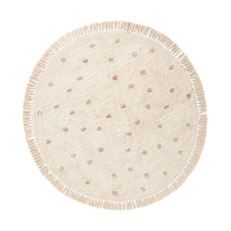 Phillipa Cinnamon Spot Round Rug