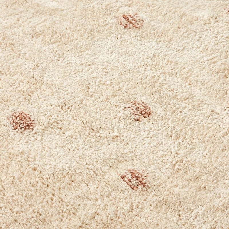 Phillipa Cinnamon Spot Round Rug