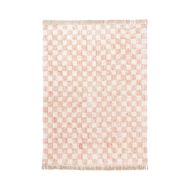 Hanover Caramel & Natural Check Rug