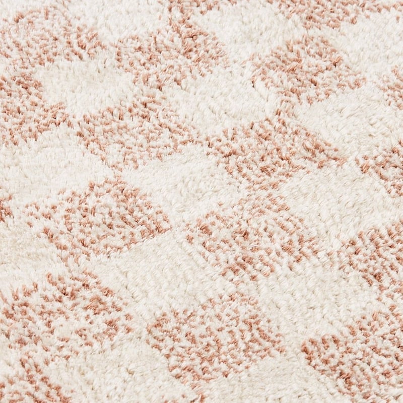 Hanover Caramel & Natural Check Rug Runner 