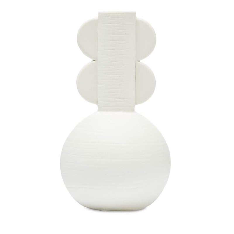 Sadie White 2 Wings Vase