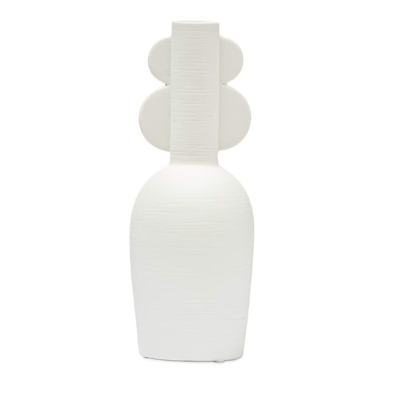 Sadie White 2 Wings Vase