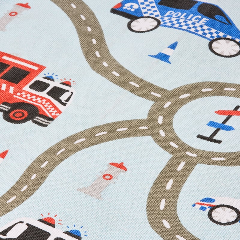 Lights & Sirens Designer Rug