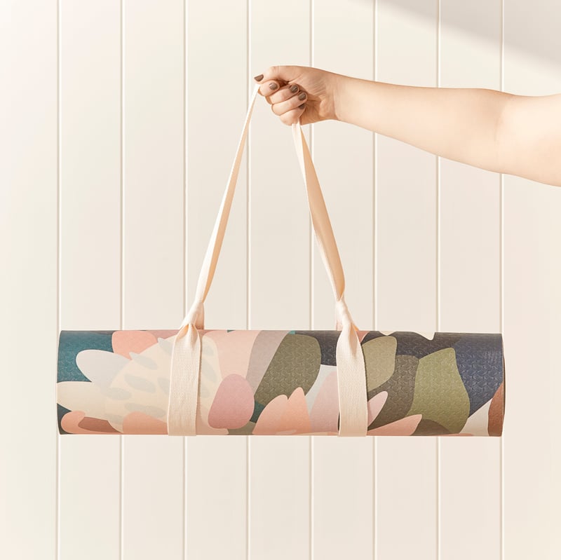 Kimmy Balsam Green & Blush Hogan Yoga Mat