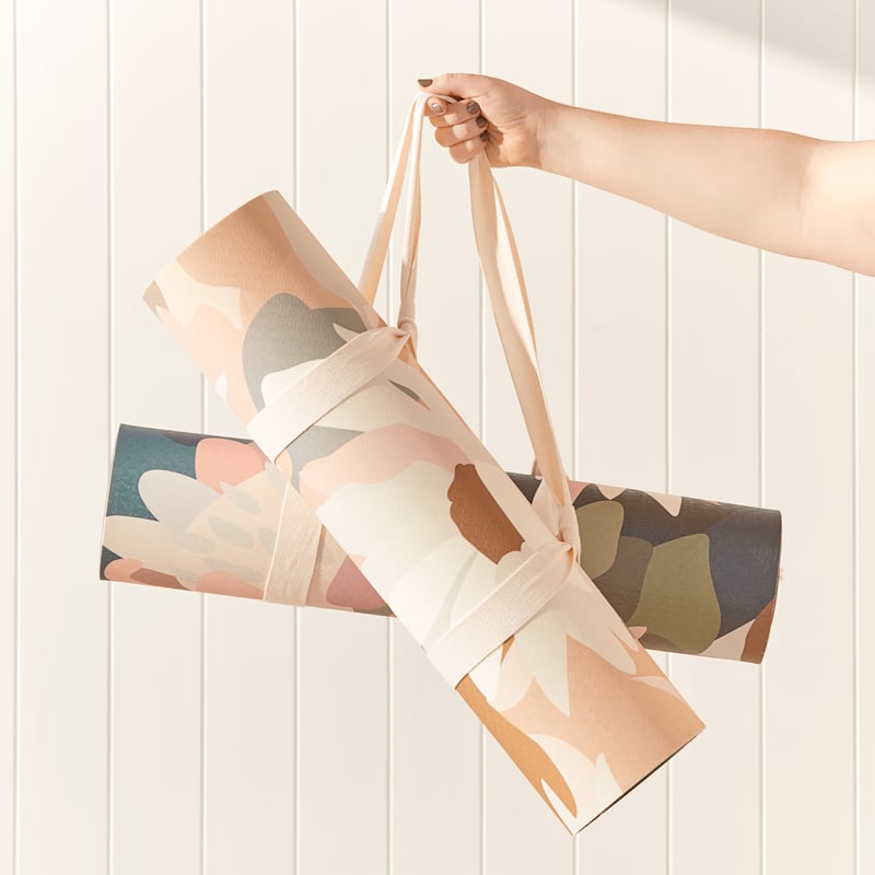 Kimmy Balsam Green & Blush Hogan Yoga Mat