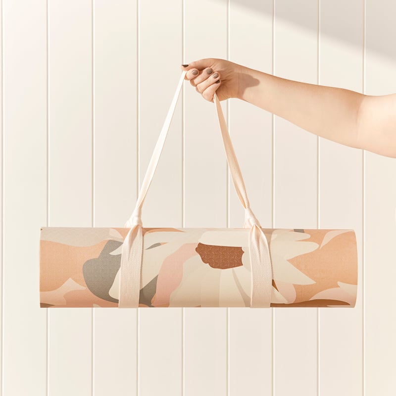 Kimmy Hogan Paper Daisies Yoga Mat