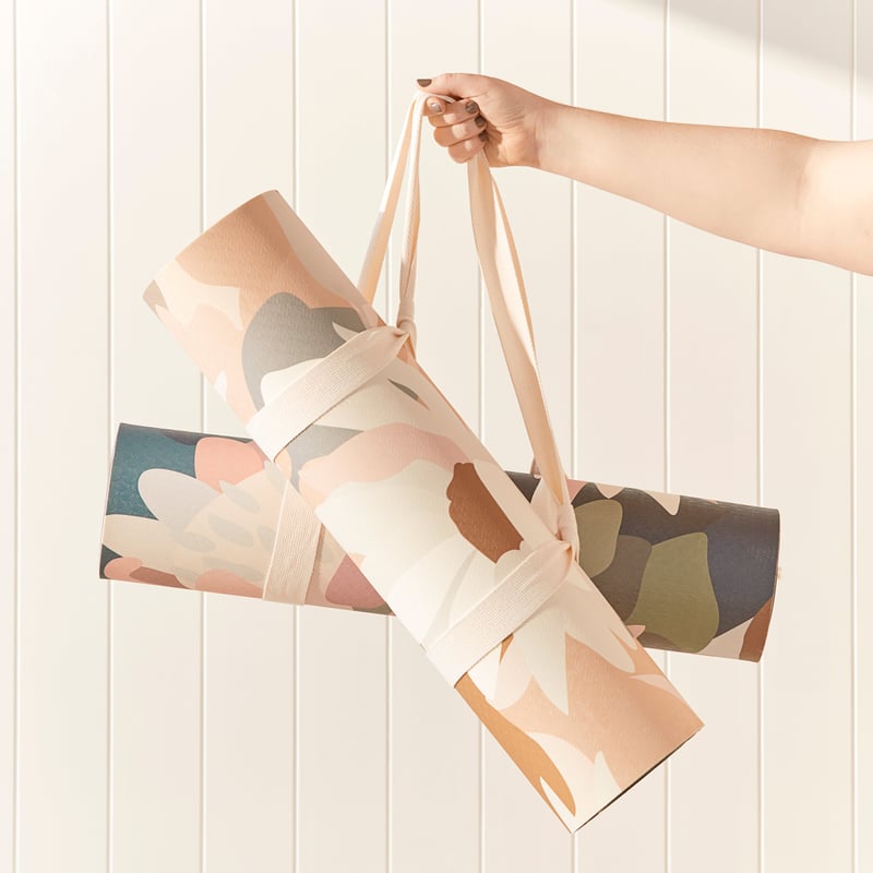 Kimmy Hogan Paper Daisies Yoga Mat