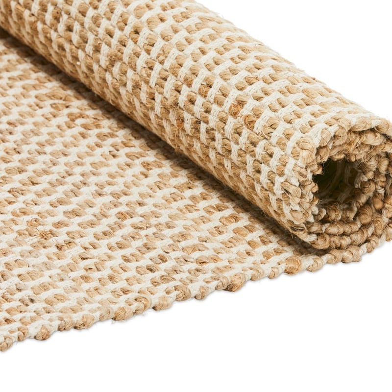 Palermo Natural Check Rug