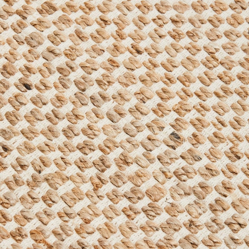 Palermo Natural Check Rug