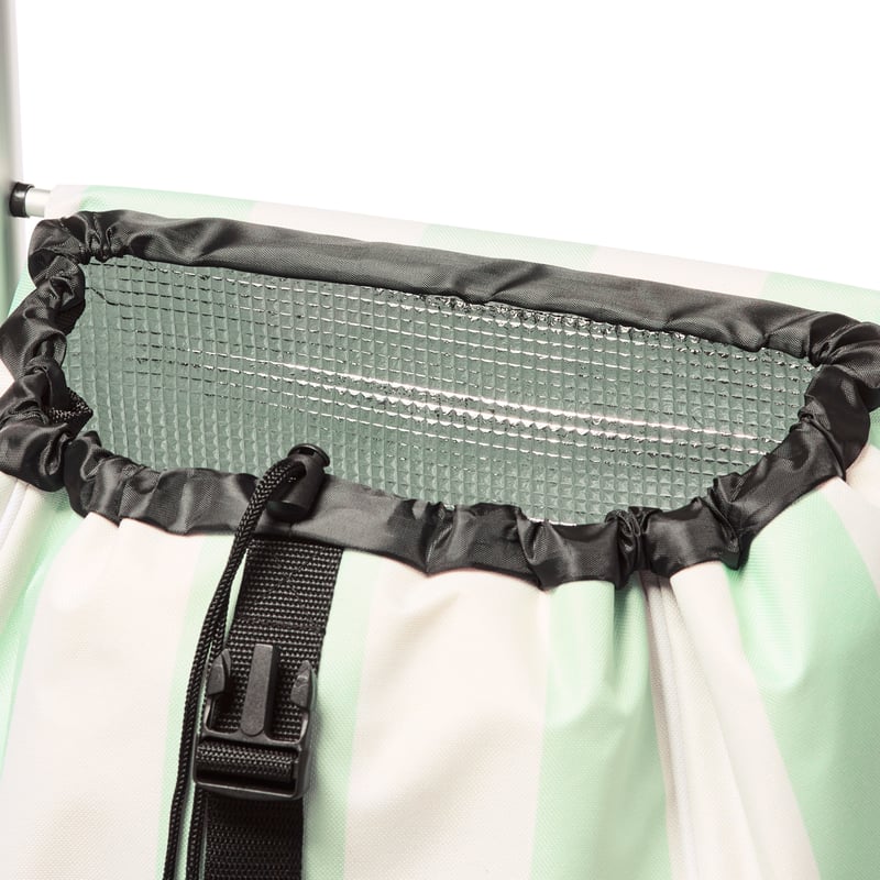 Capri Green Stripe Shopping Collection