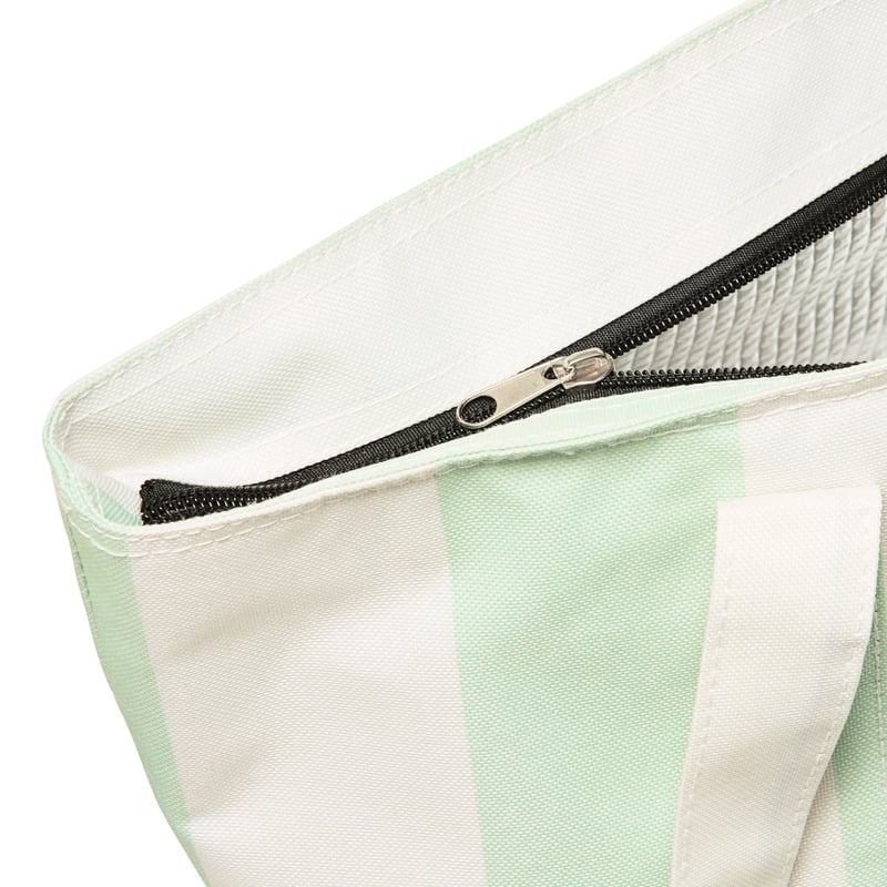 Capri Green Stripe Shopping Collection