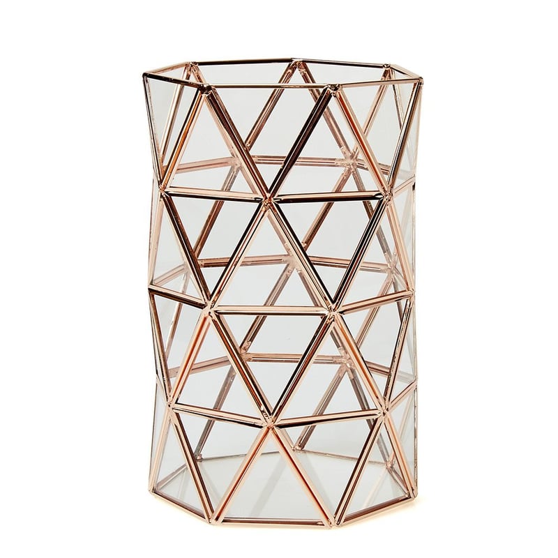 Octagon Lantern Rose Gold Large