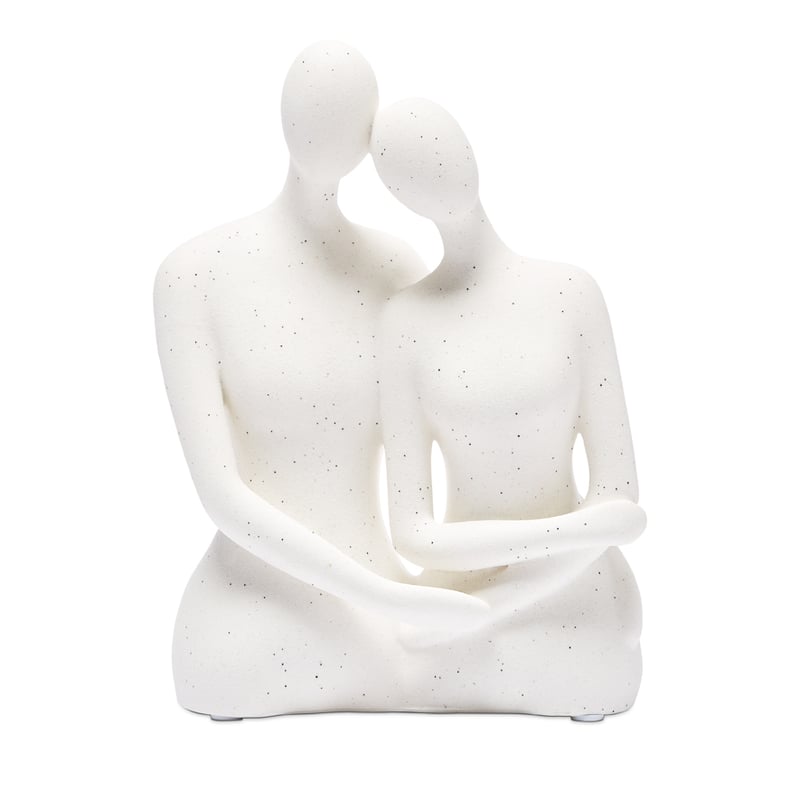 Contemplation White Statues