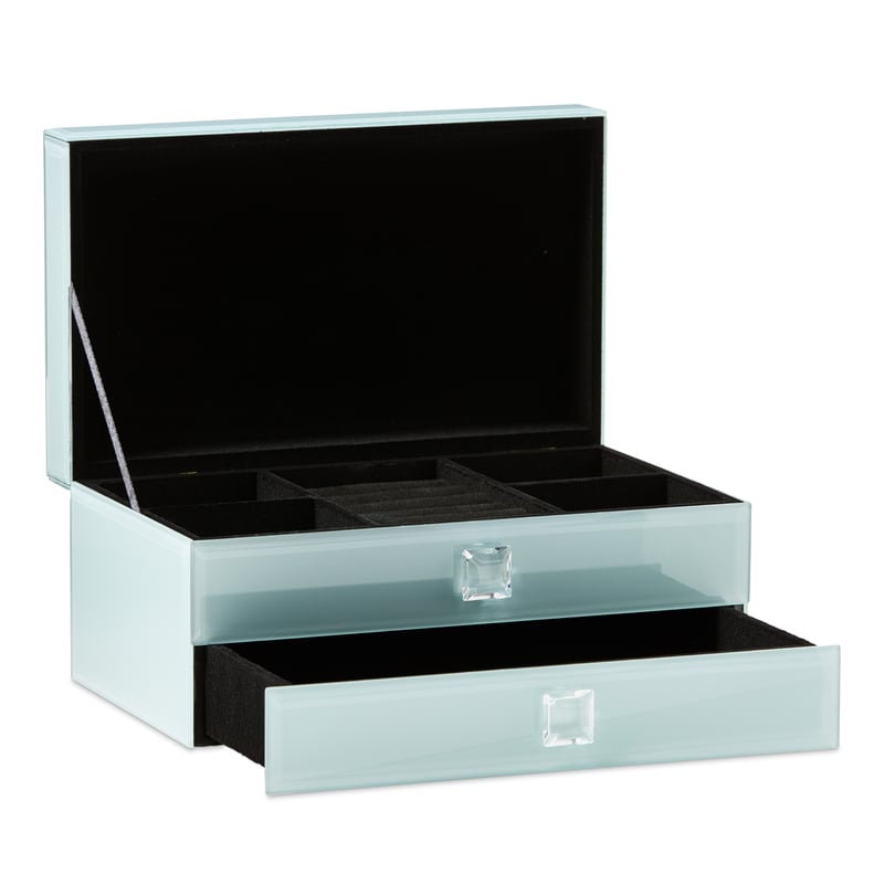 Verona Light Blue Jewellery Box