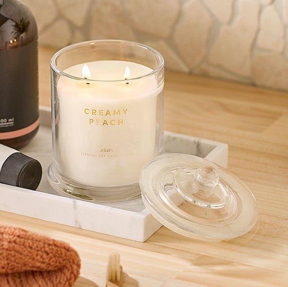 Taylor Creamy Peach Candle 360g