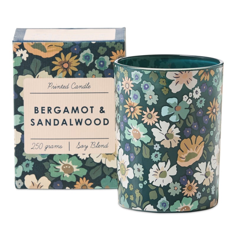 Printed Bergamot & Sandalwood Libertine Floral Candle 250g