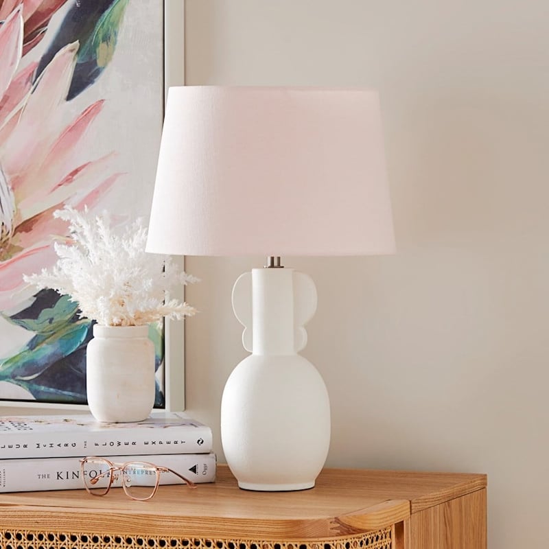 Kai Blush & White Table Light