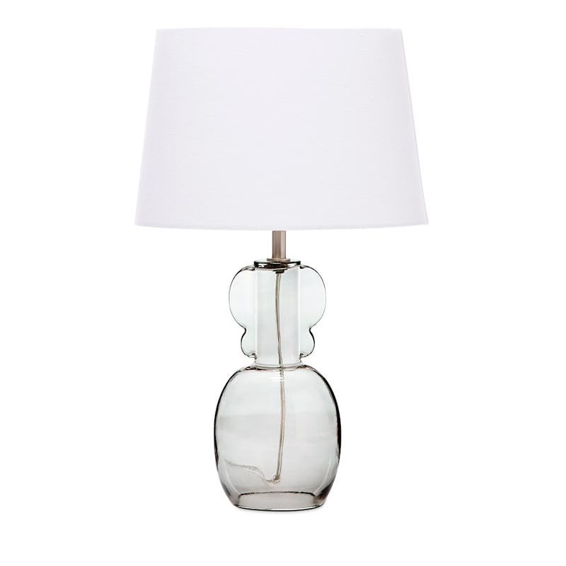 Willow Smoke Grey Glass Table Light