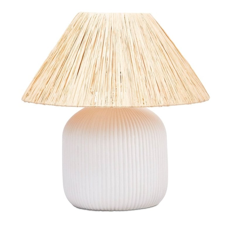 Mali White & Natural Large Table Light