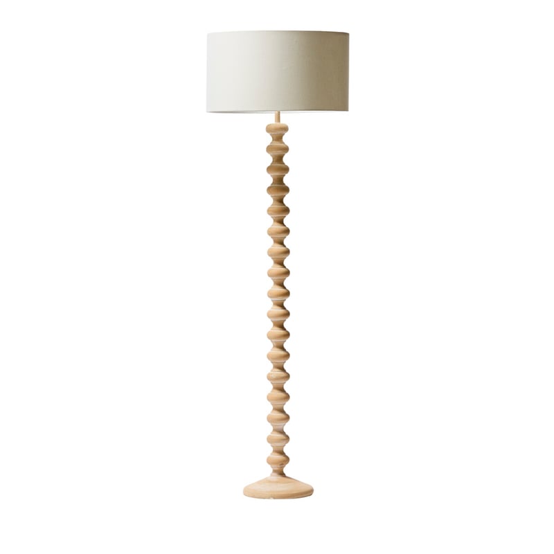 Versailles Natural & White Floor Light