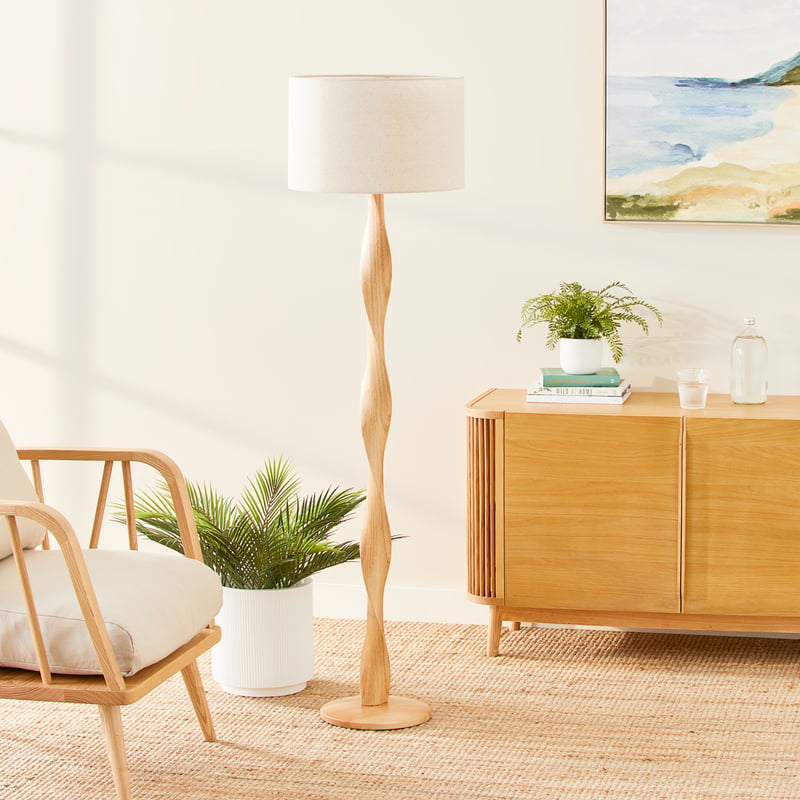 Liberty Natural Floor Light
