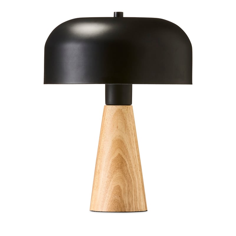 Studio Black & Natural Table Light