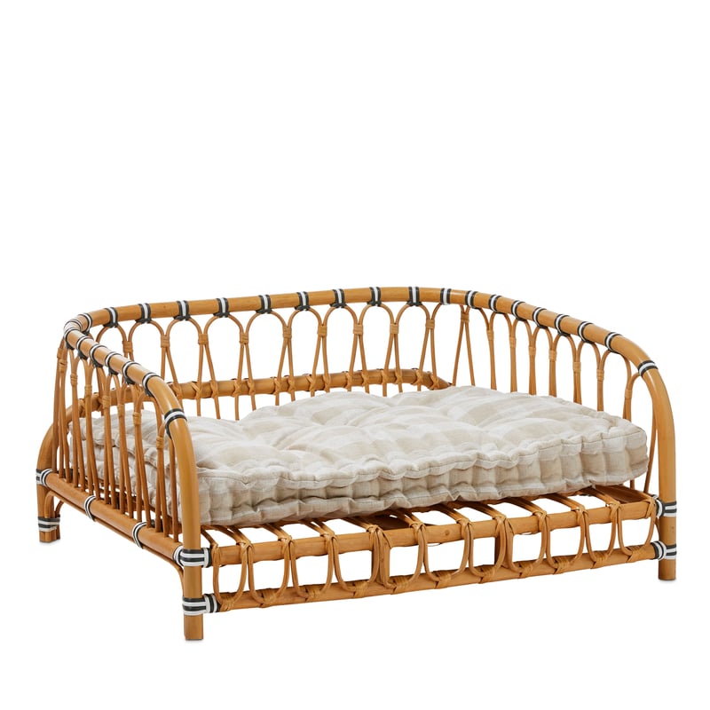 Oasis Natural Check Pet Bed Cushion