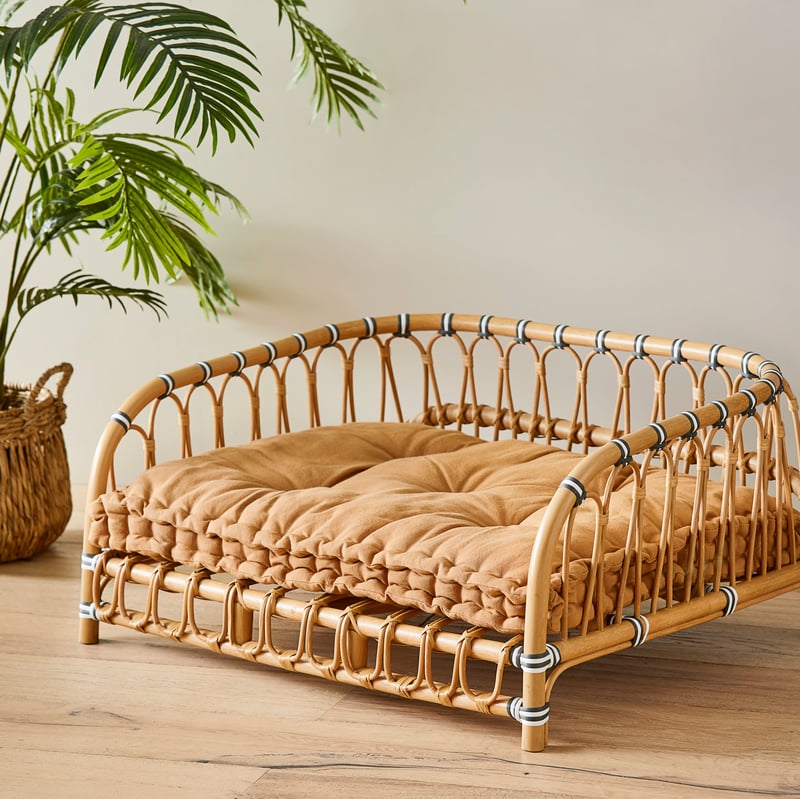 Oasis Spice Dog Bed Cushion