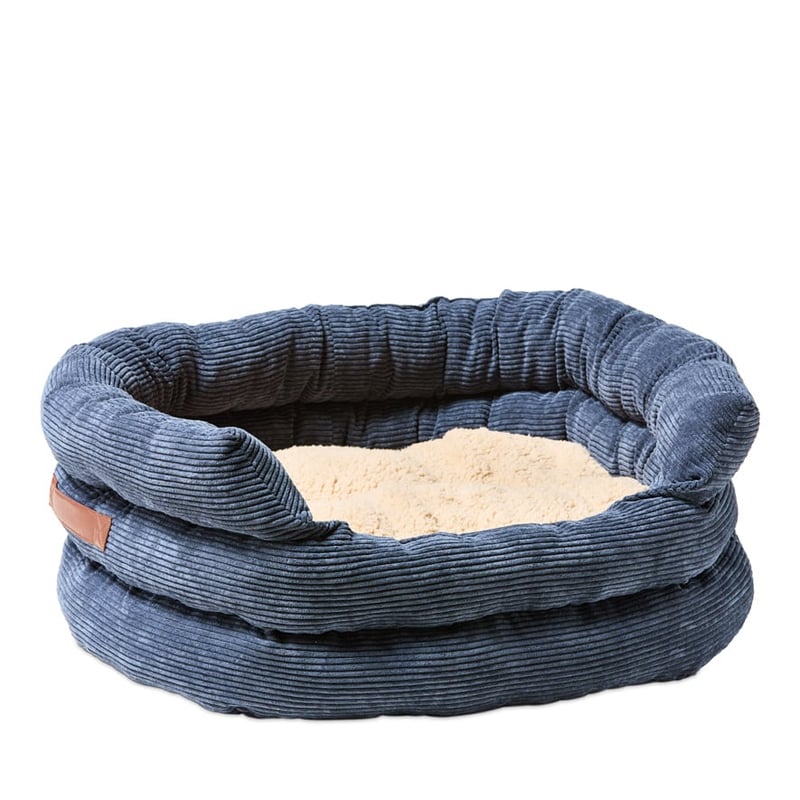 Ziggy Corduroy Navy Pet Bed
