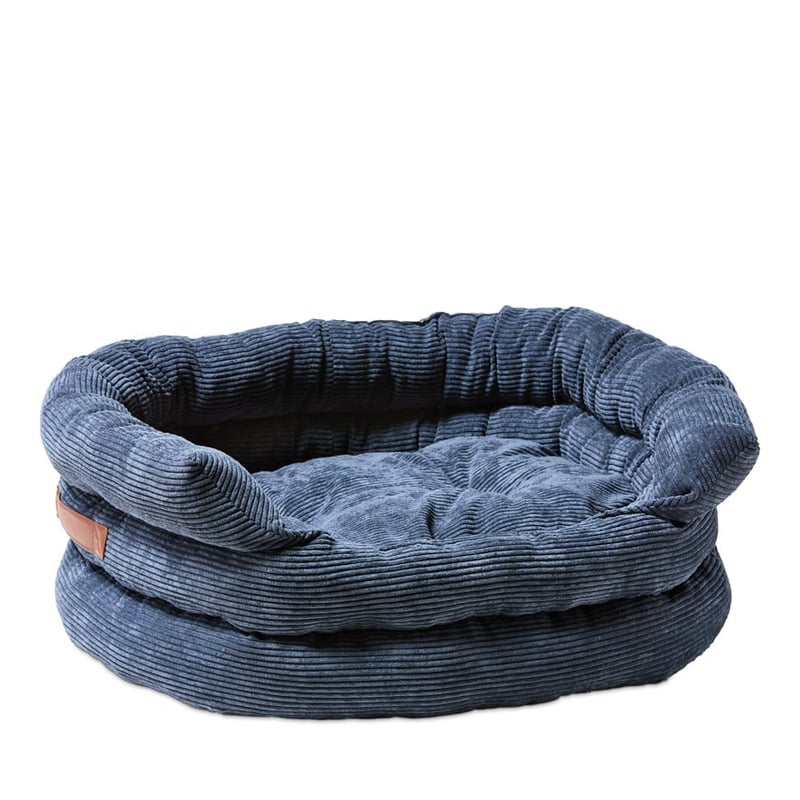 Ziggy Corduroy Navy Pet Bed