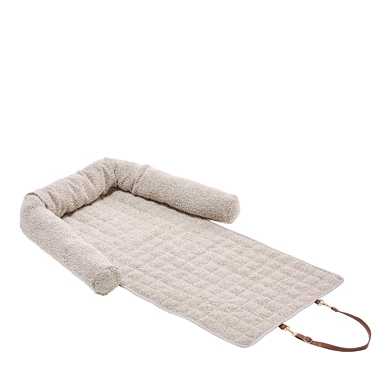 Maisy Dove Boucle Fold-Out Pet Bed