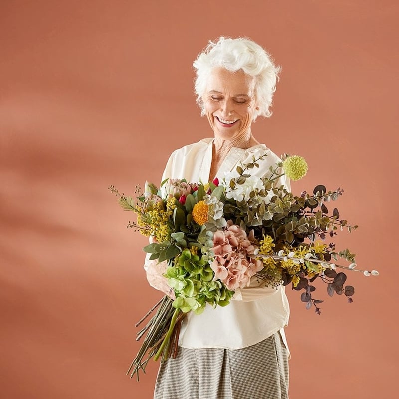 Native Stem Red Protea Bouquet
