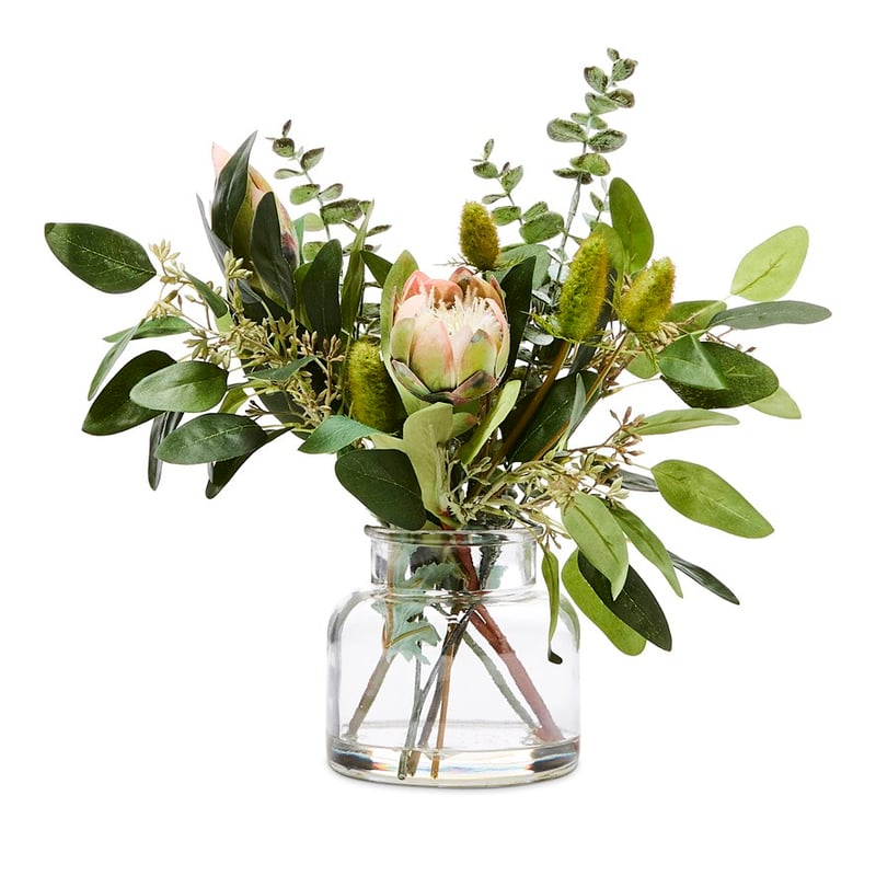 Native Bouquet Peonies In Vase