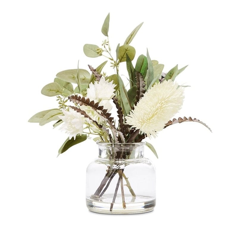 Native Bouquet Protea & Eucalyptus In Vase 