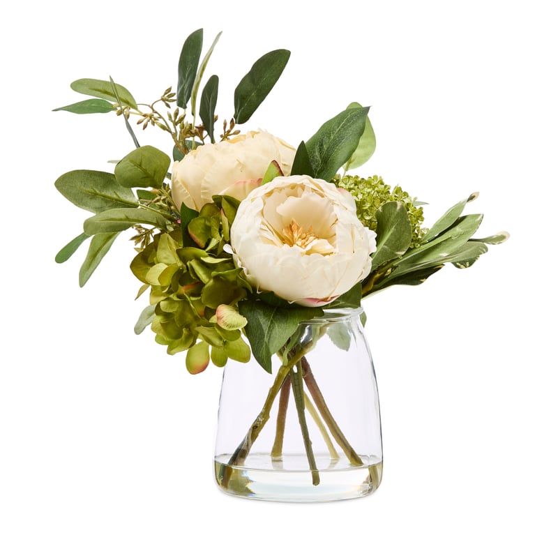 Fleurs dans l'eau Green Peony Hydrangea