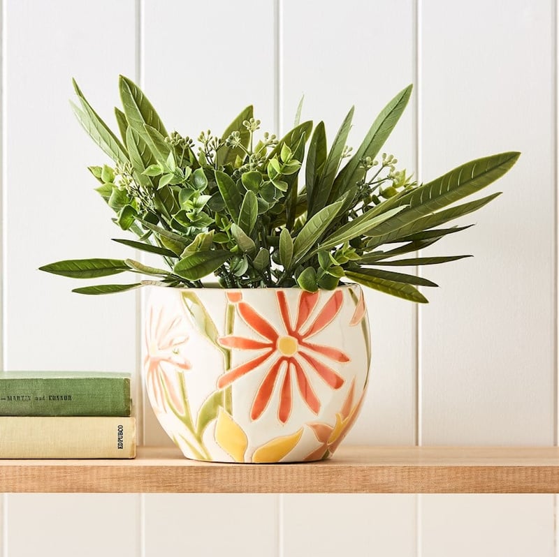 Eucalyptus Green Potted Fern