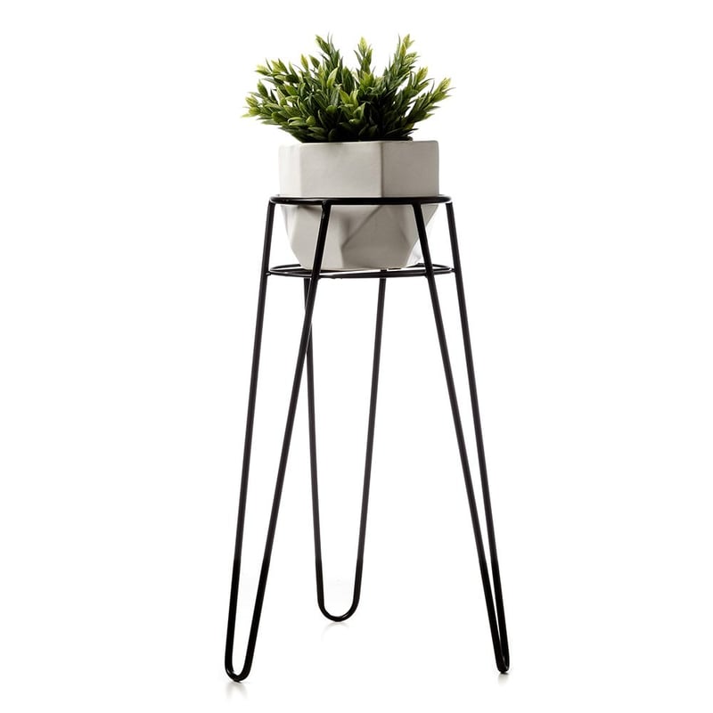 Vida Charcoal Plant Stand