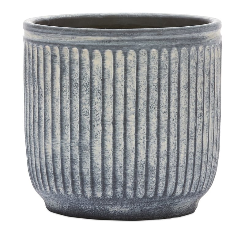 Provincial Slate Blue Pot