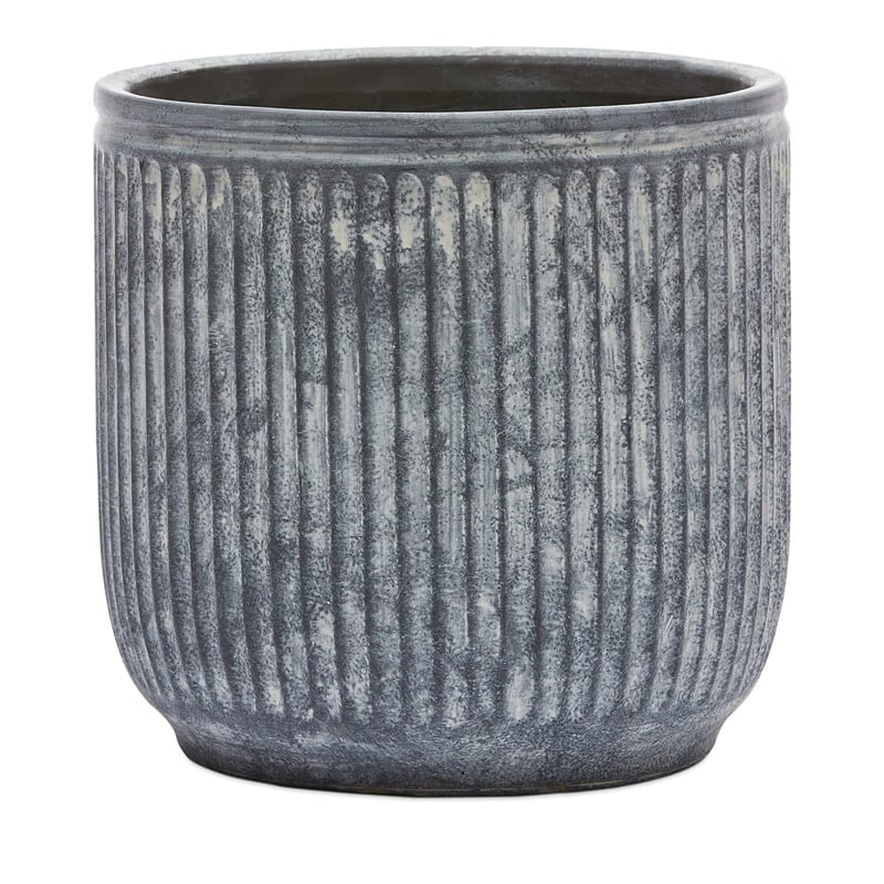 Provincial Slate Blue Pot