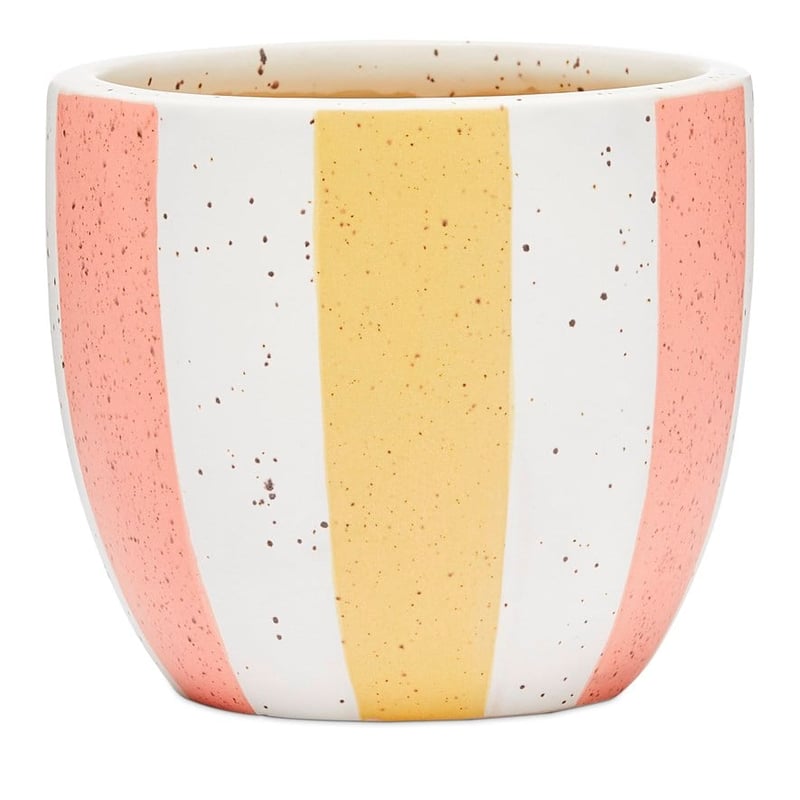 Taka Pink & Yellow Stripes Pot