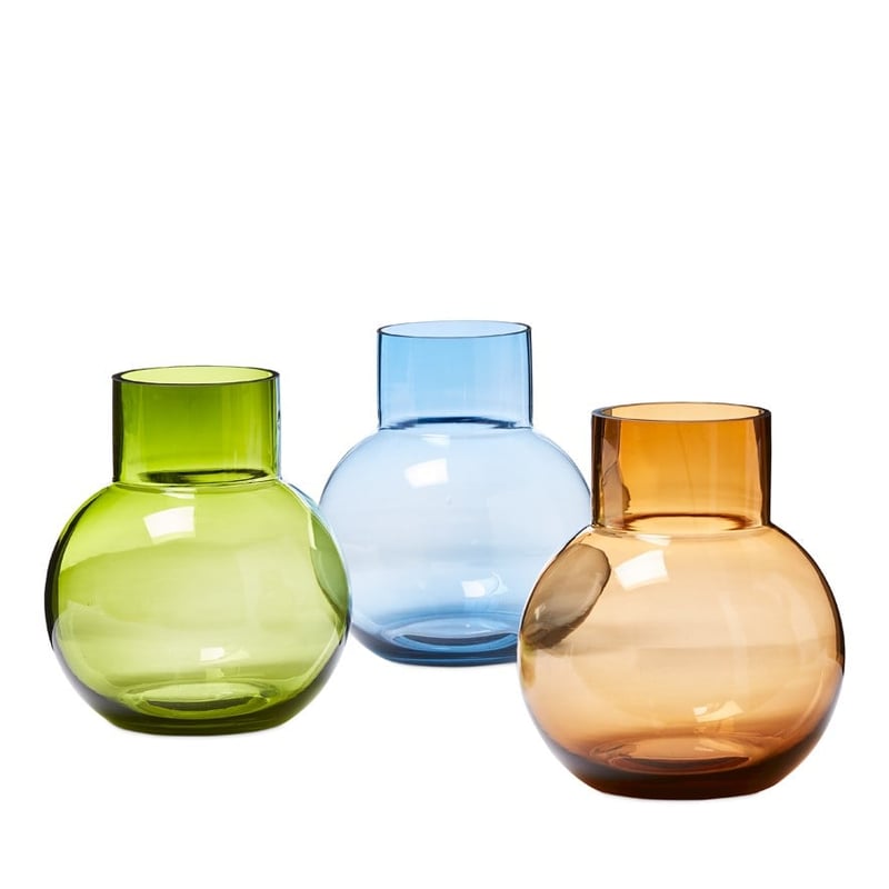 Balloon Blue Glass Vase