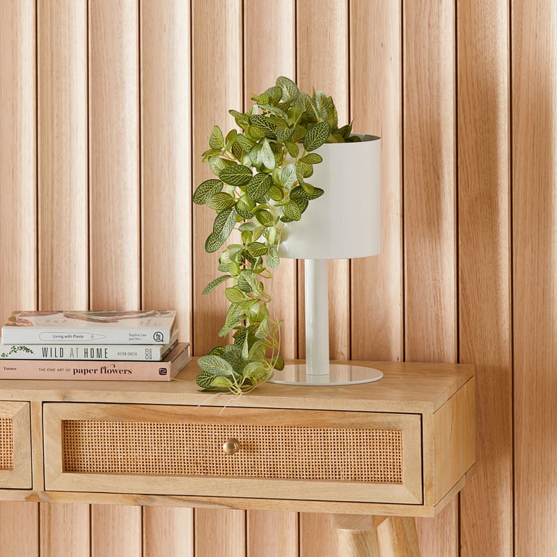 Tazza White Gloss Plant Stand