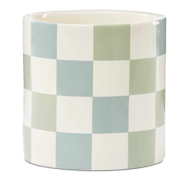 Chequer Eucalyptus Check Pot