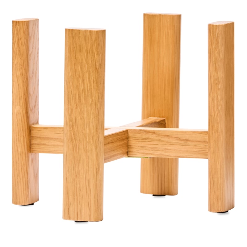 Luca Oak Plant Stand