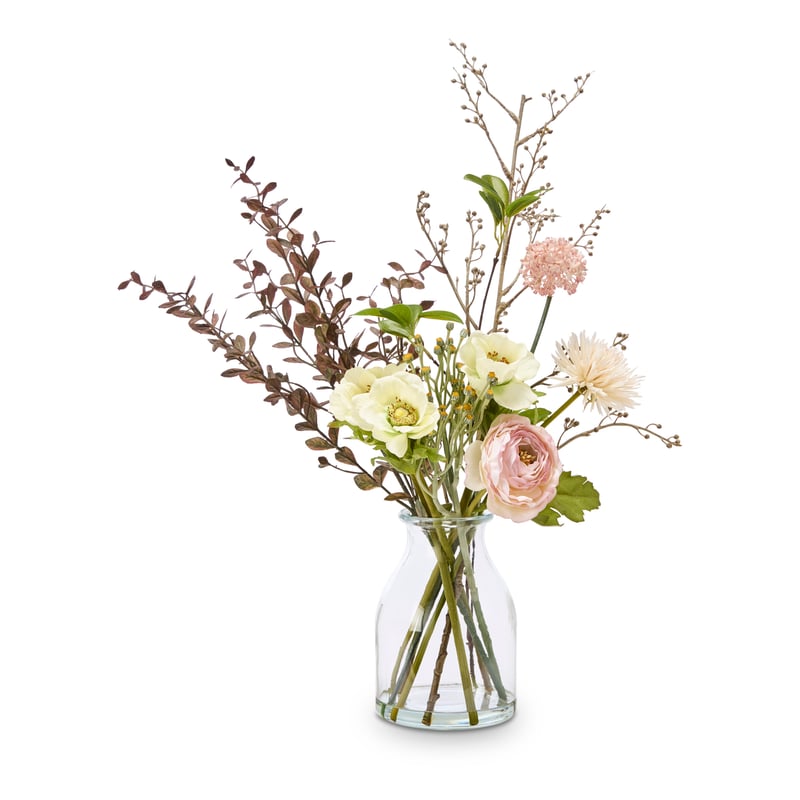 Fleurs dans l'eau Tea Rose and Sprig