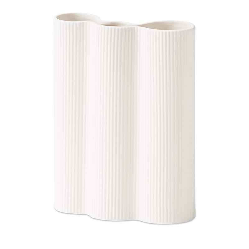 Giglio White Wide Vase