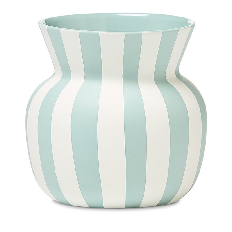 Picasso Blue White Stripe Vase