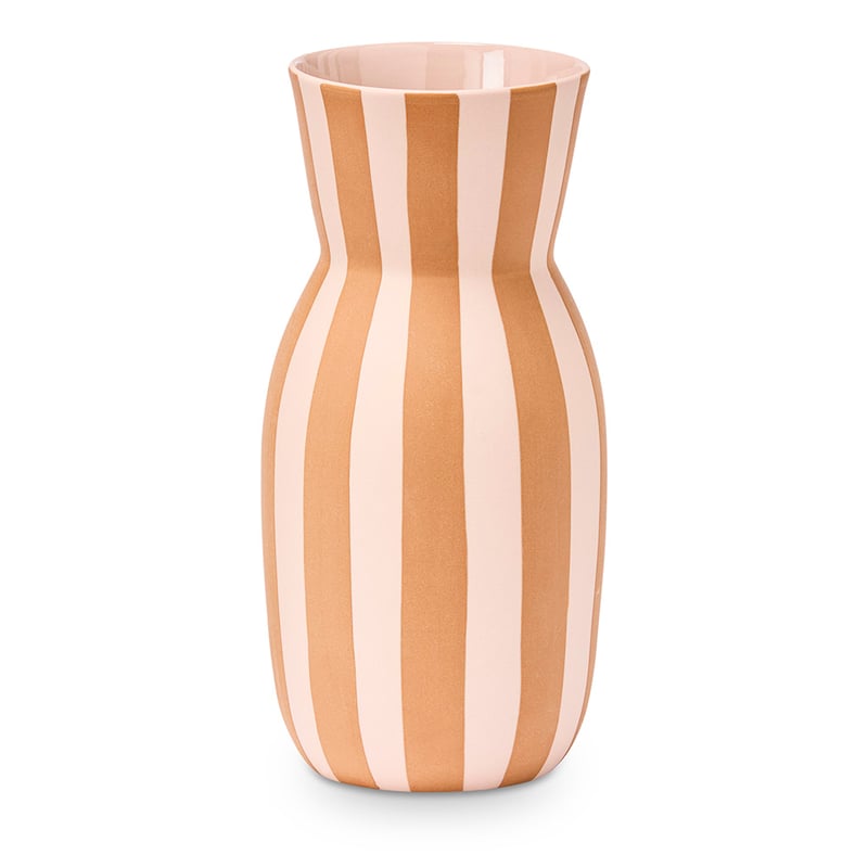 Picasso Pink Terracotta Stripe Vase