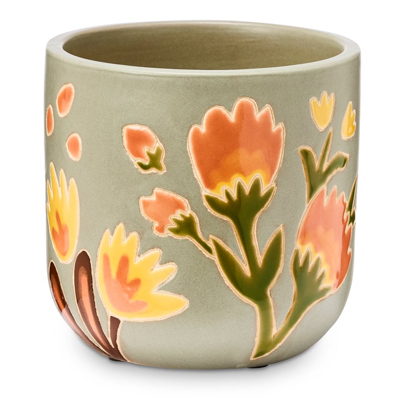 Summer Flowers Floral Pot