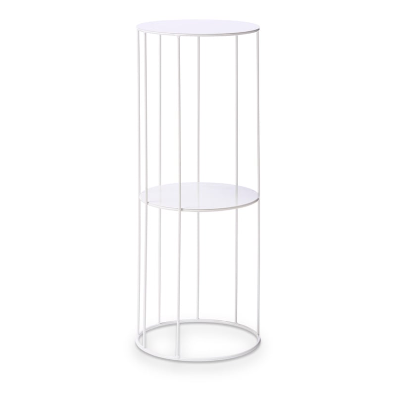 Armada White Gloss Plant Stand